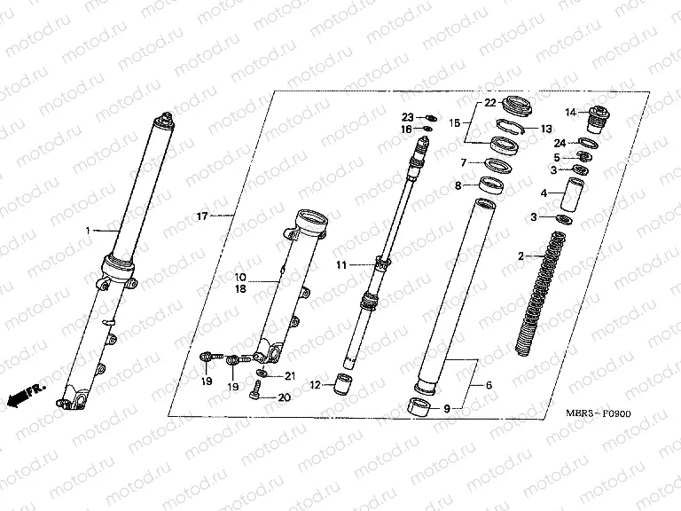 F-9 FRONT FORK
