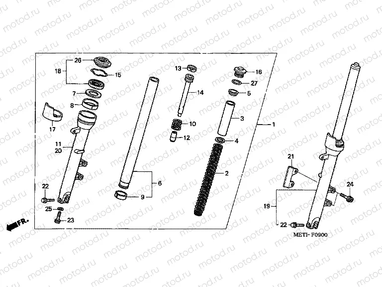 F-9 FRONT FORK