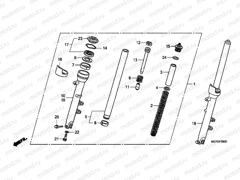 F-9 FRONT FORK