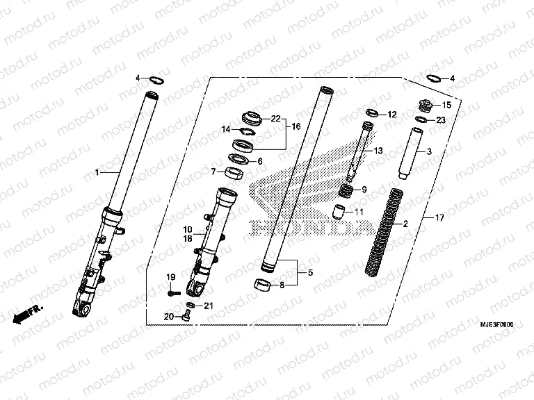 F-9 FRONT FORK
