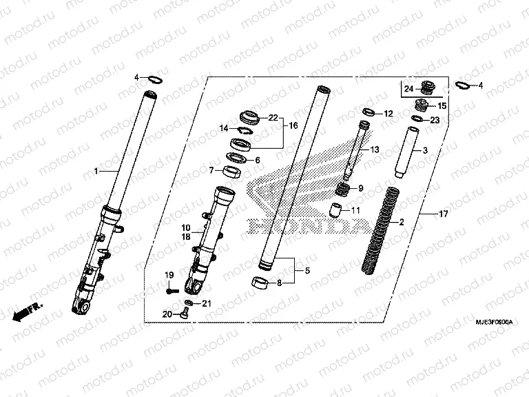 F-9 FRONT FORK