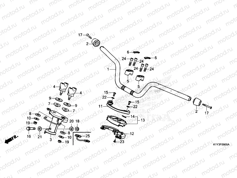 F-9 HANDLE PIPE/HANDLE COVER