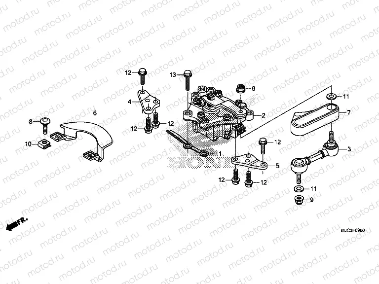 F-9 STEERING COLUMN SHOCK ABSORBER