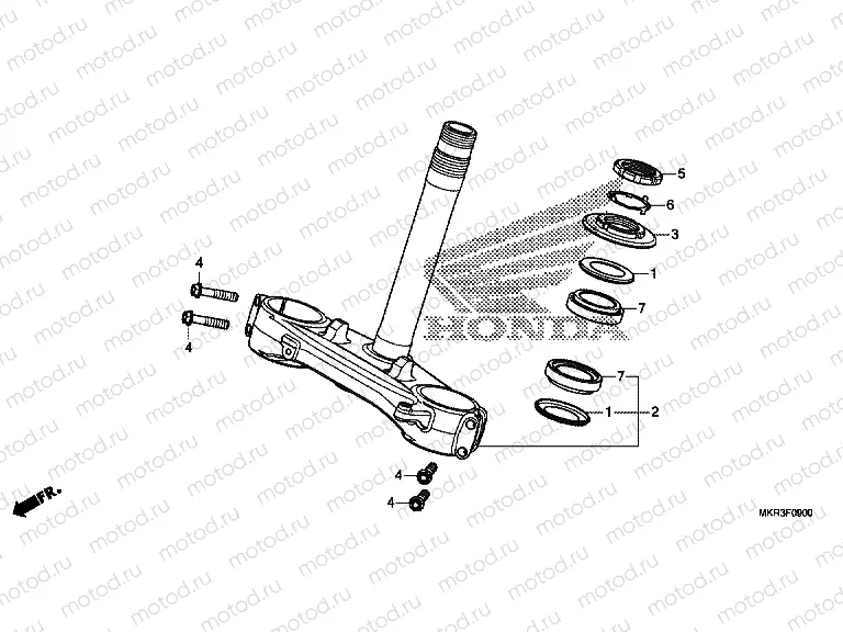 F-9 STEERING STEM
