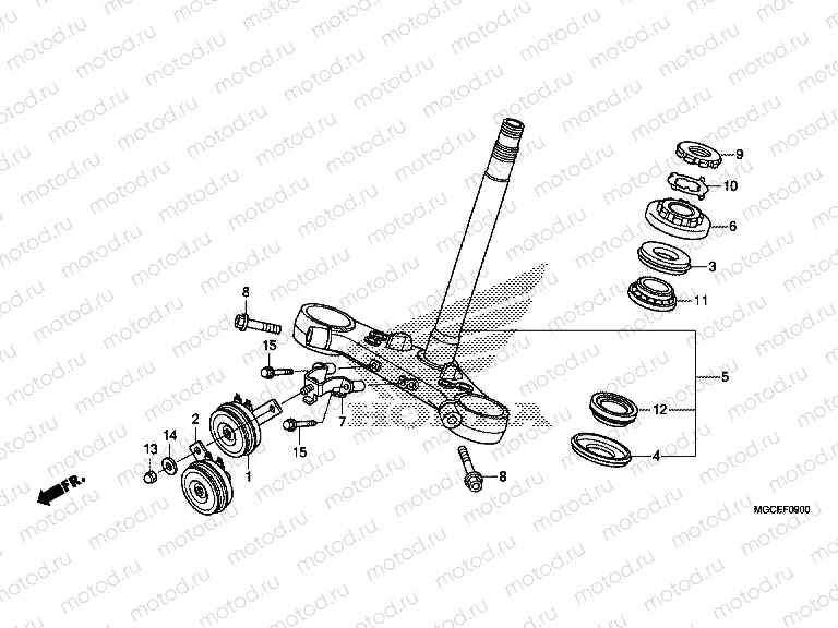 F-9 STEERING WHEEL