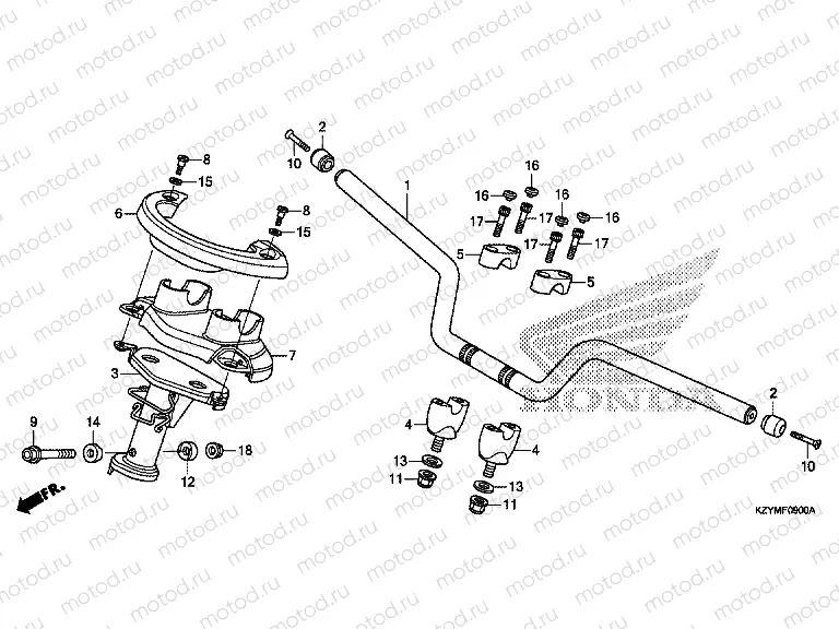 F-9 TIE ROD TUBE / HANDLE COVER