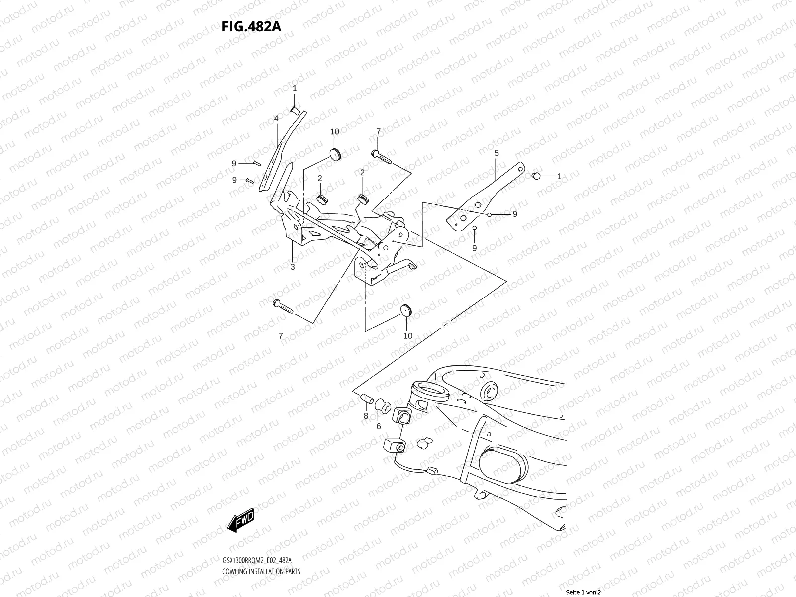 FAIRING HOLDER