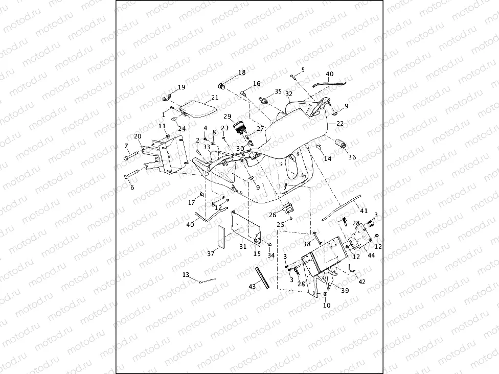 FAIRING, INNER (1 OF 2)