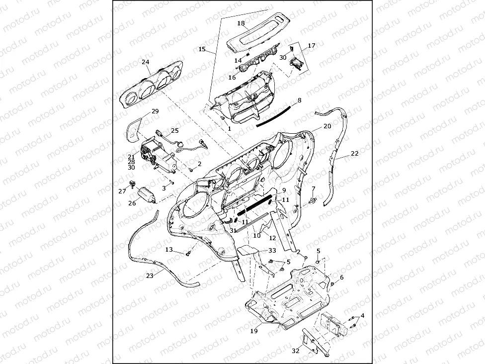 FAIRING, INNER (1 OF 2)