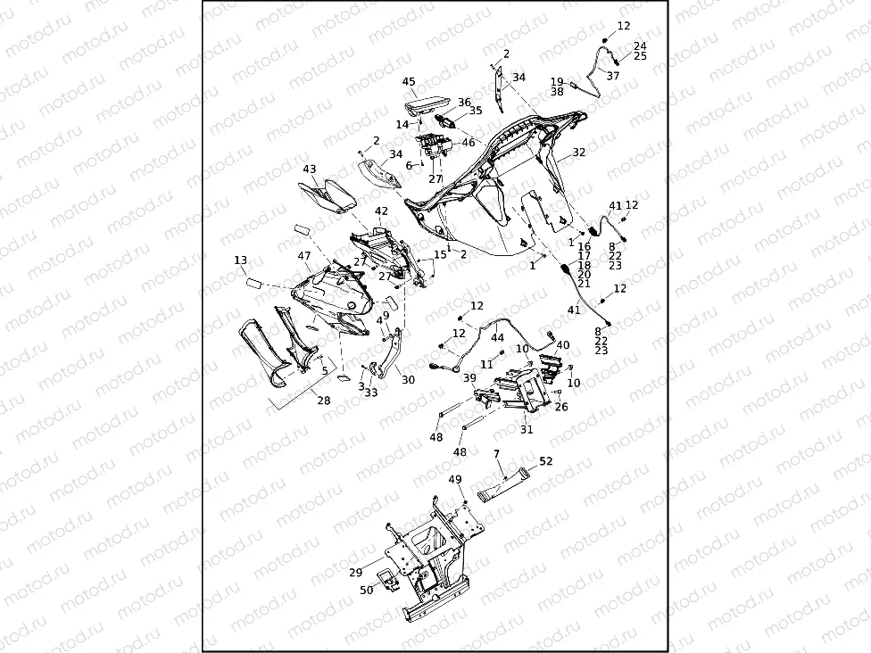 FAIRING, INNER (1 OF 2)