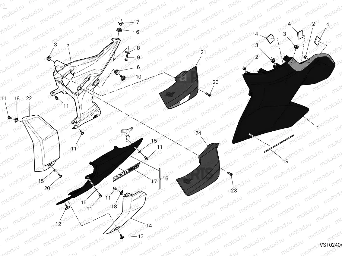 Fairing LH