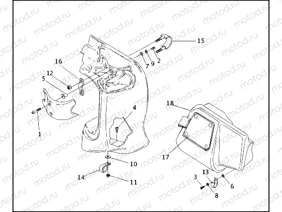 FAIRING LOWERS - ULTRA