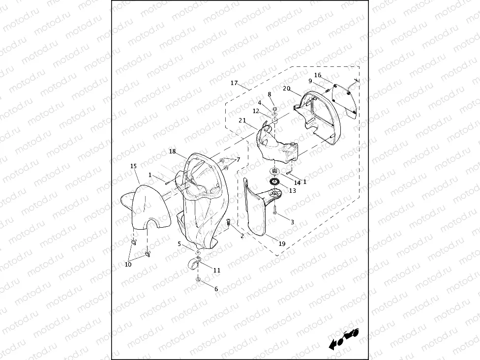 FAIRING LOWERS - ULTRA
