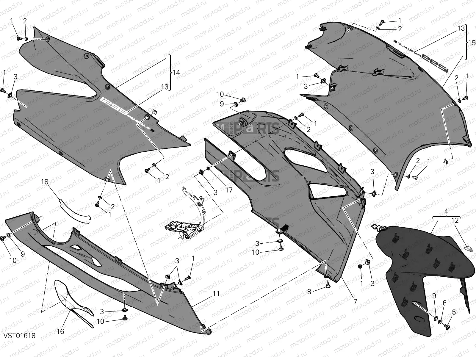 FAIRING [MOD:1299S;XST:JAP]