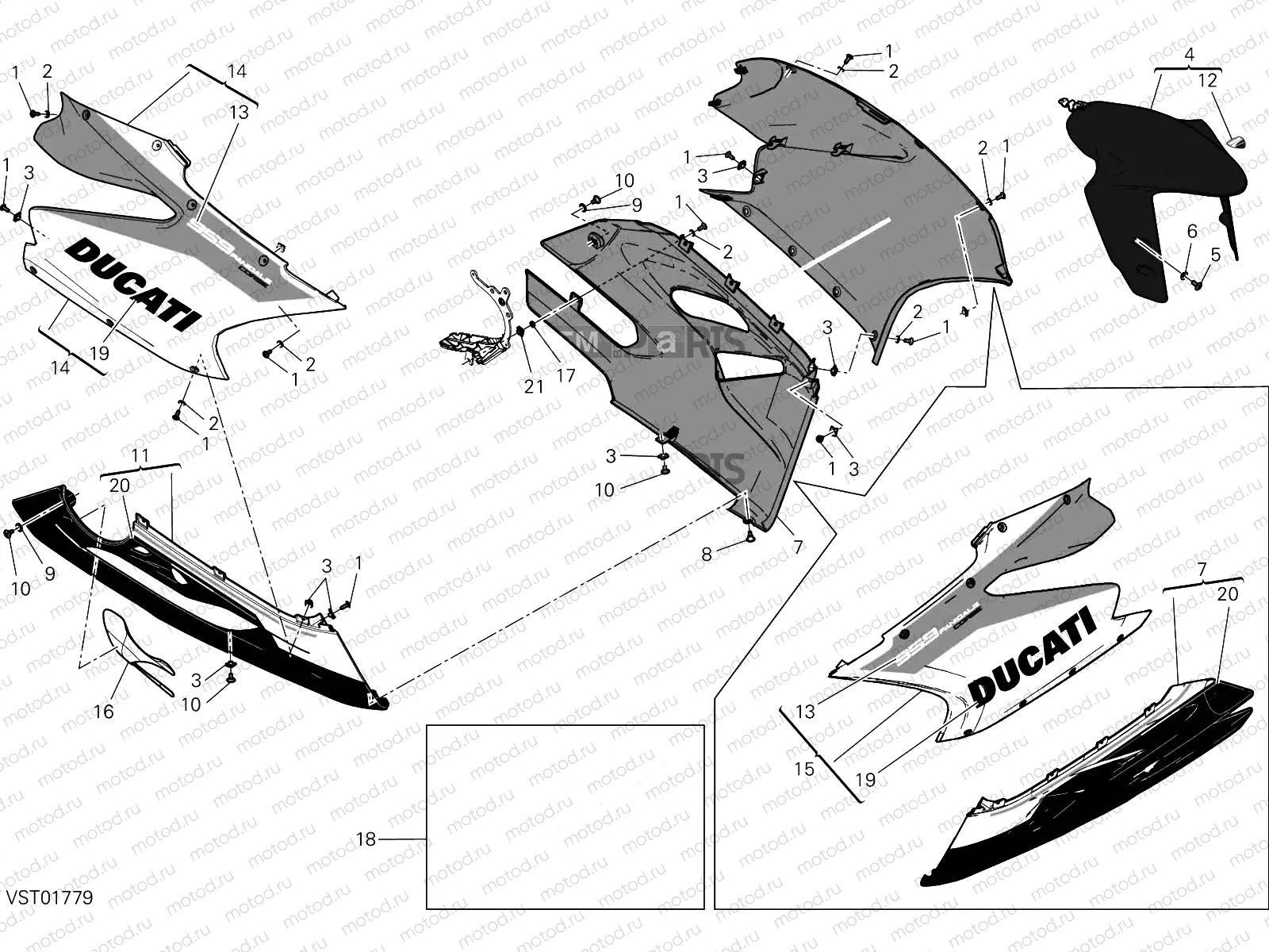 FAIRING [MOD:959CORSE;XST:AUS]