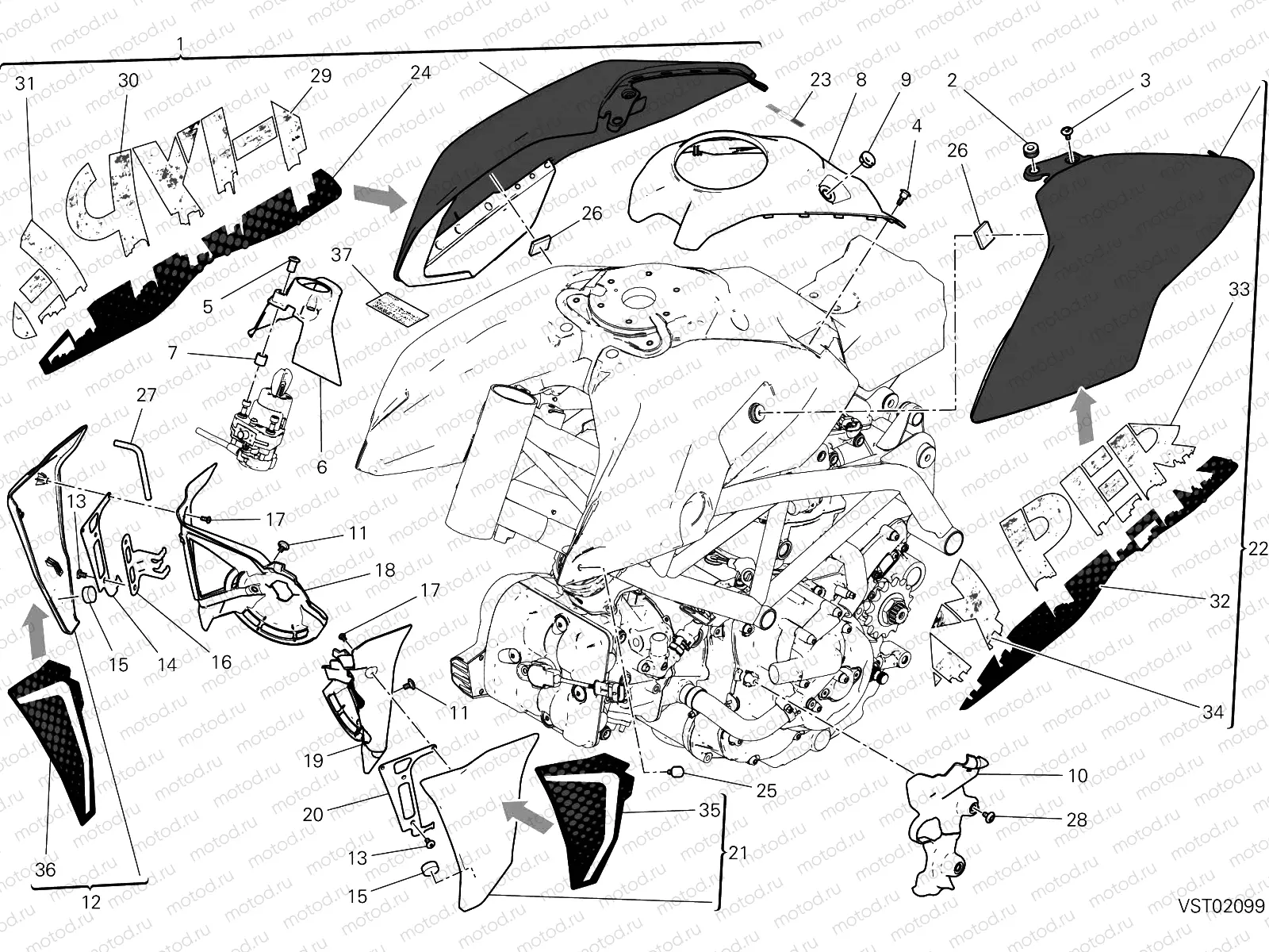 FAIRING [MOD:HYM RVE;XST:JAP]