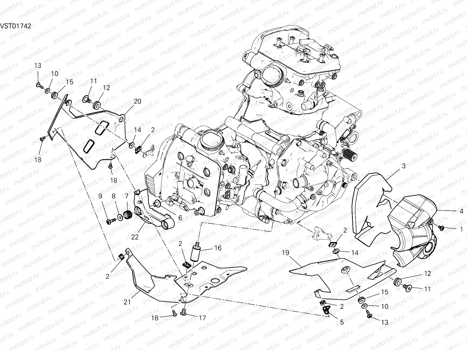 FAIRING [MOD:MS1260;XST:AUS,BLG,EUR,JAP,ROK,TWN]