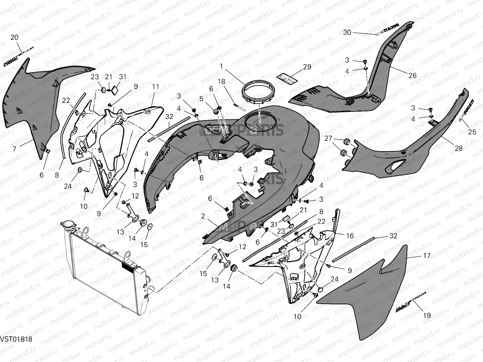 FAIRING [MOD:MS1260;XST:JAP]