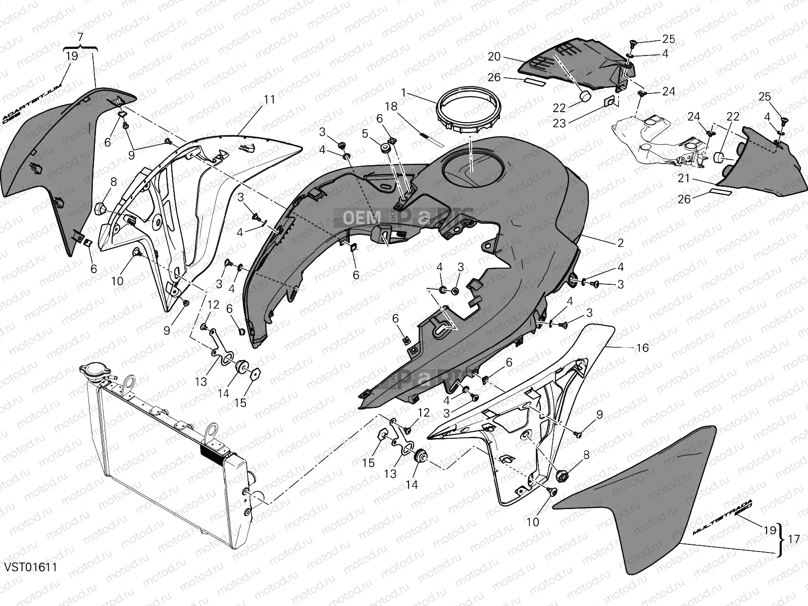 FAIRING [MOD:MS950T]