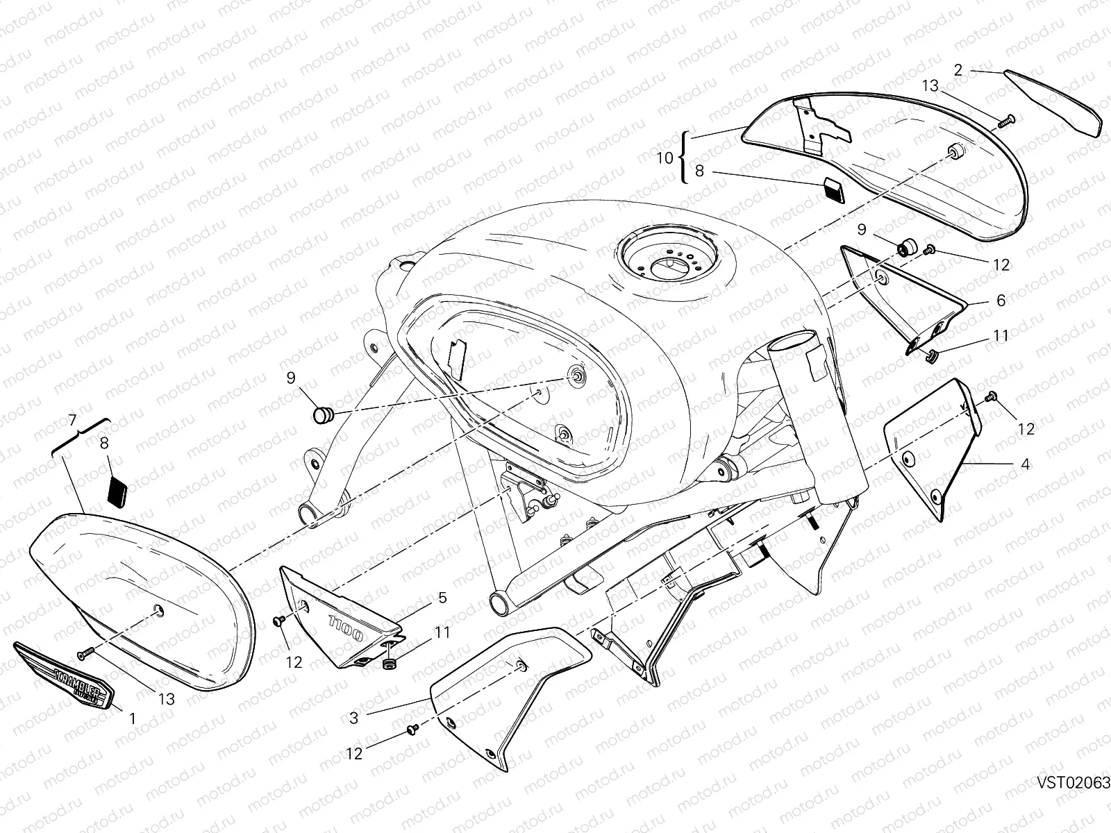 FAIRING [MOD:SCR11DRK]