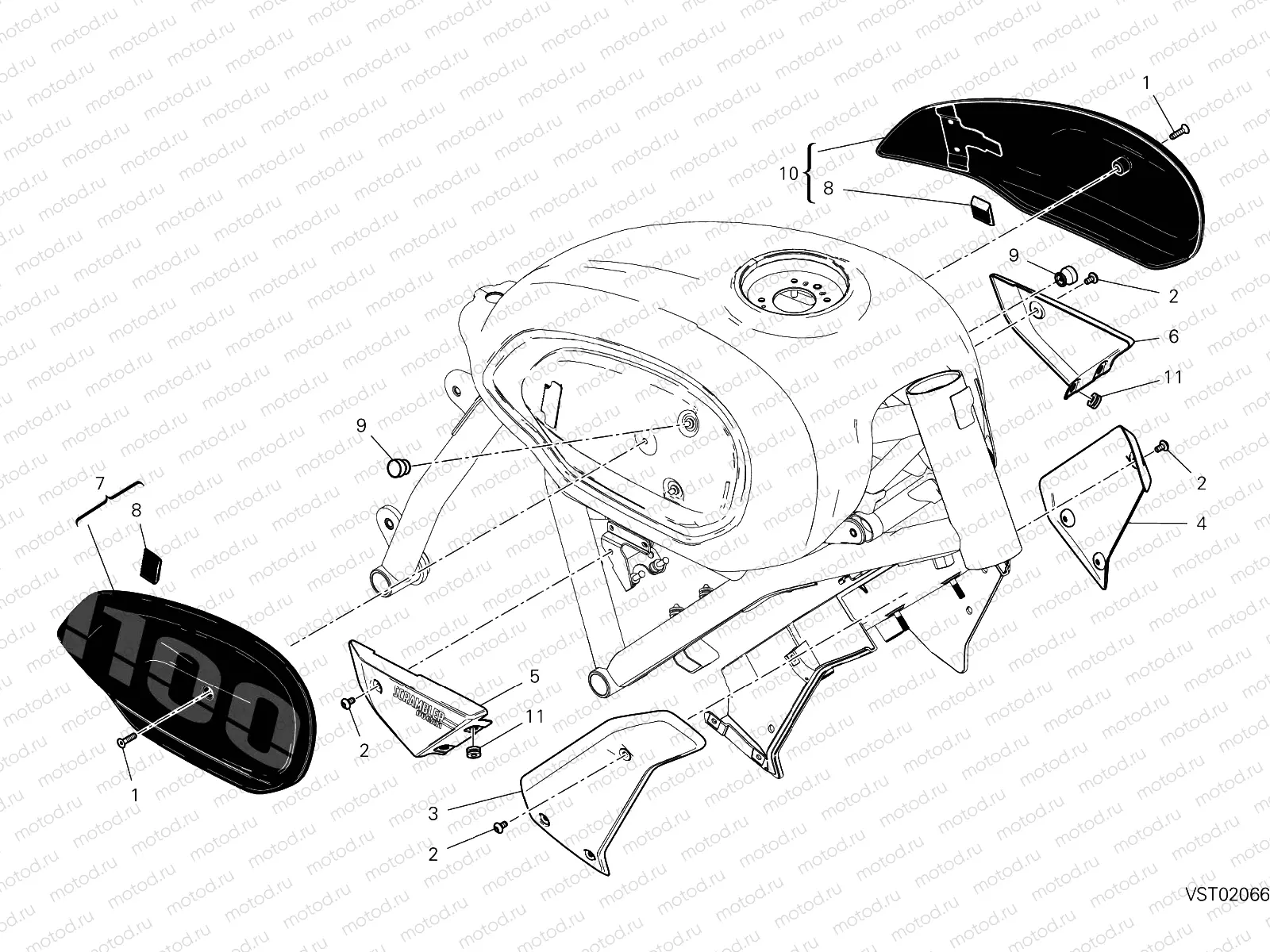 FAIRING [MOD:SCR11SPR]
