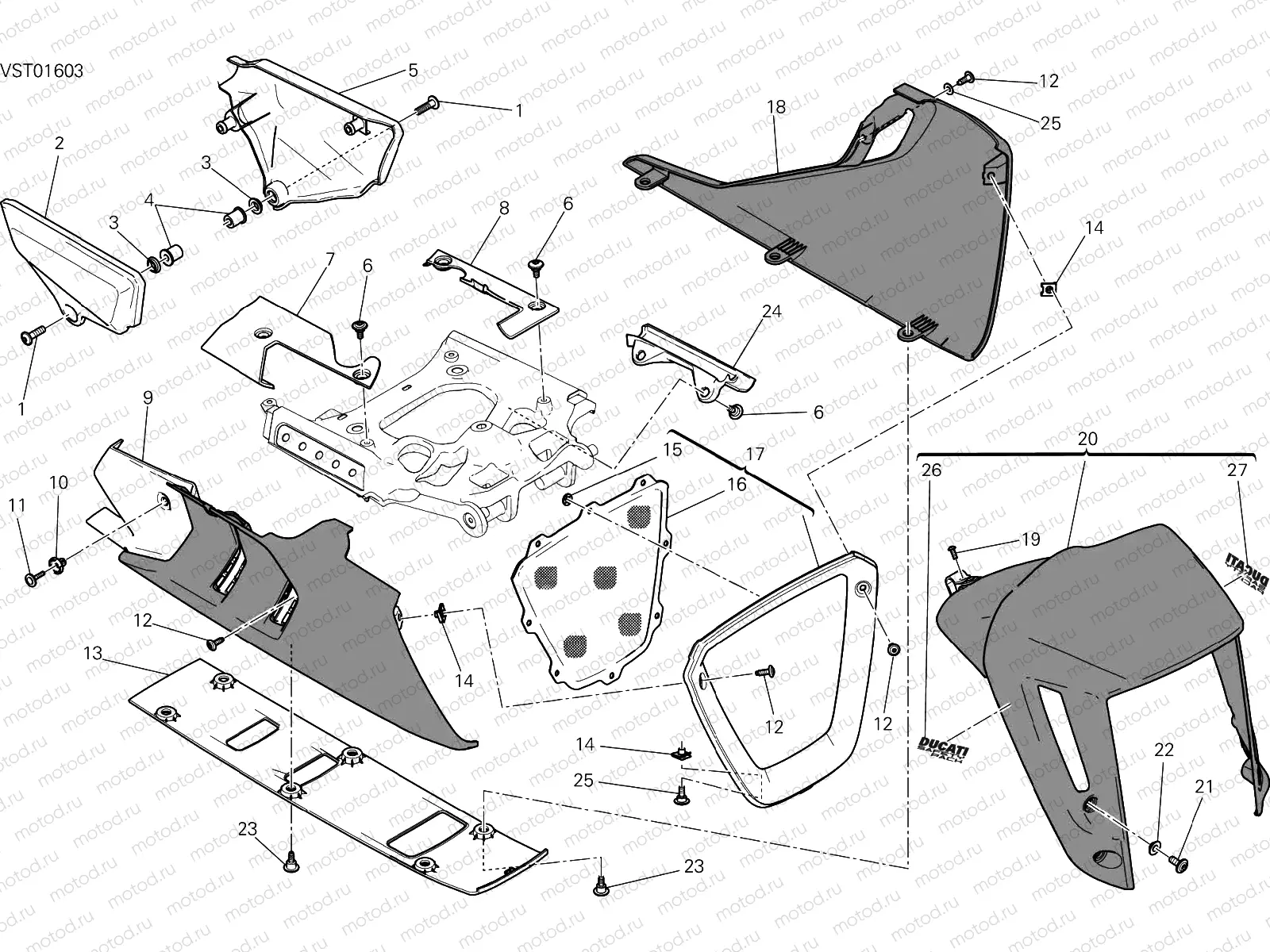 FAIRING [MOD:XDIAVEL]