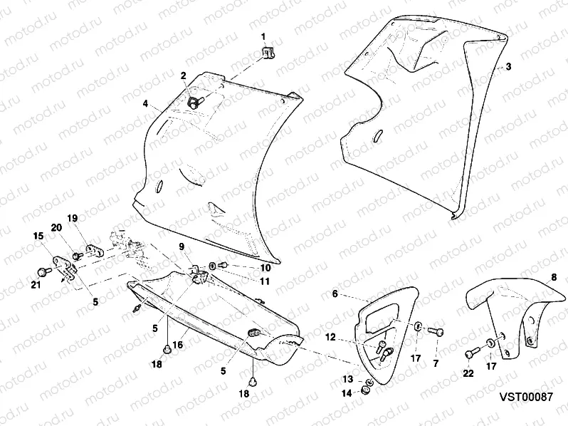 FAIRING » PLASTICS