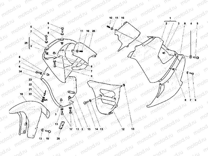 FAIRING » PLASTICS