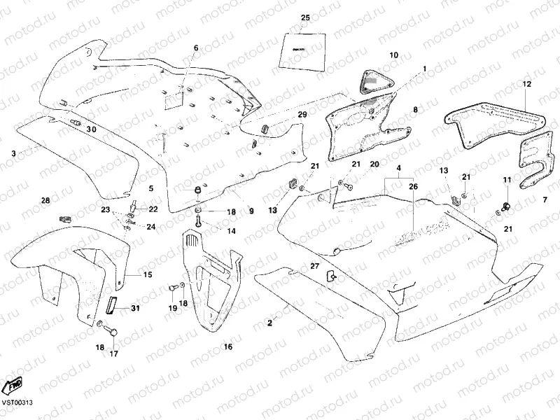 FAIRING » PLASTICS