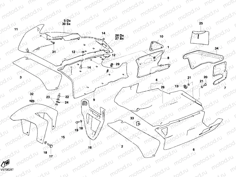 FAIRING » PLASTICS
