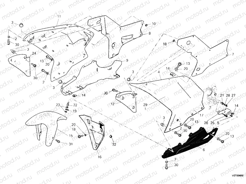FAIRING » PLASTICS