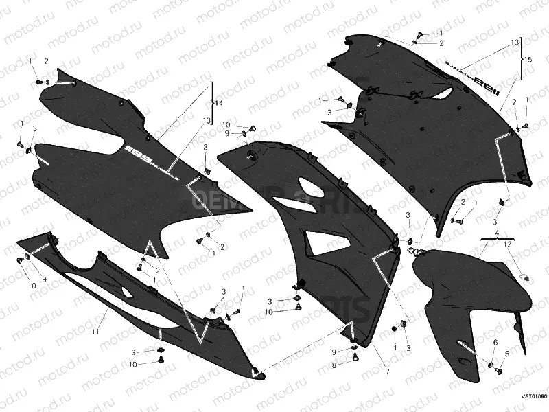 FAIRING » PLASTICS