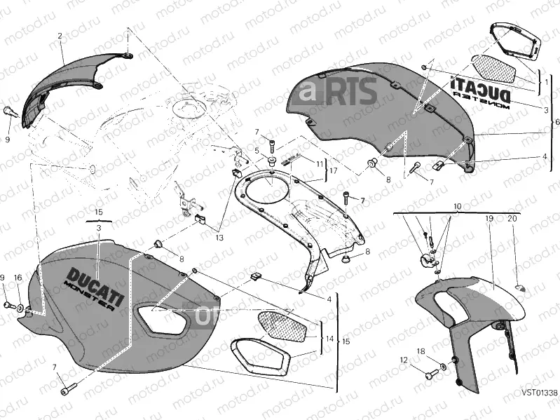 FAIRING » PLASTICS
