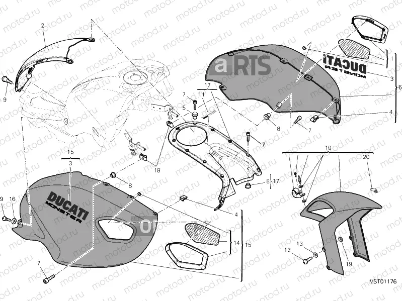FAIRING » PLASTICS