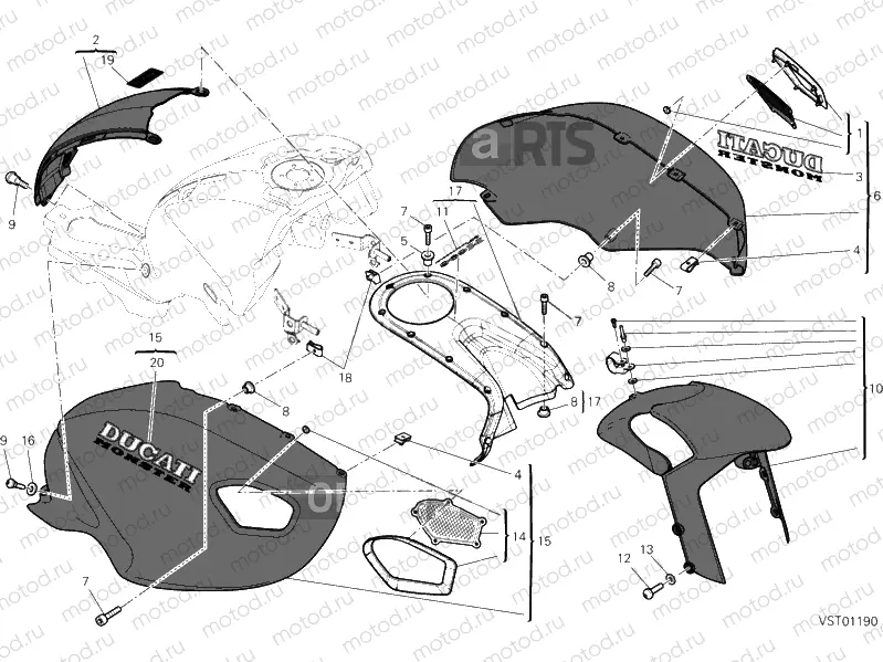FAIRING » PLASTICS