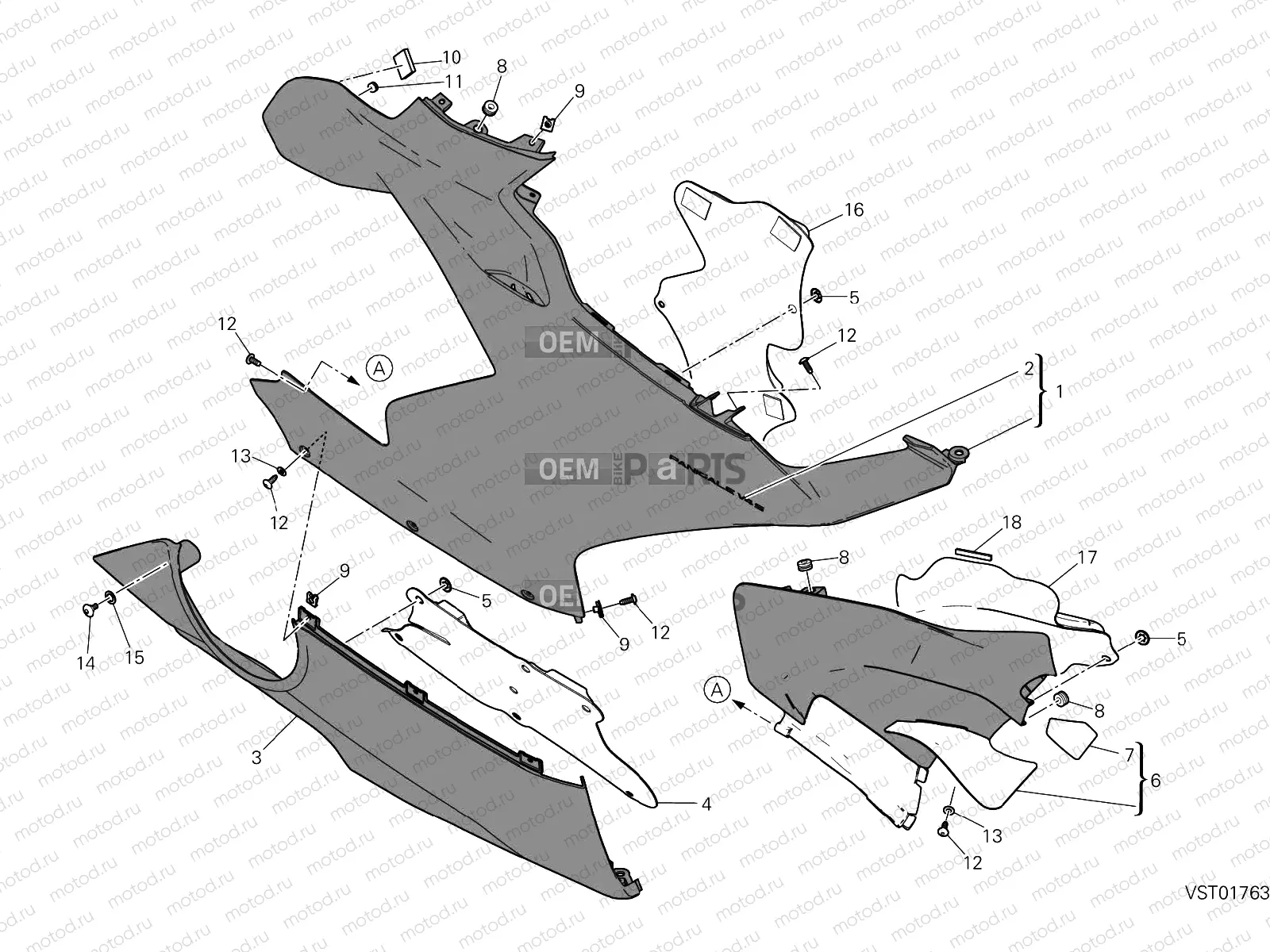FAIRING, RH [MOD:PANV4 S]