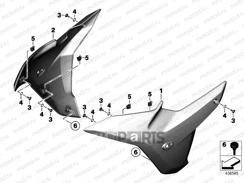 FAIRING SIDE PANELS