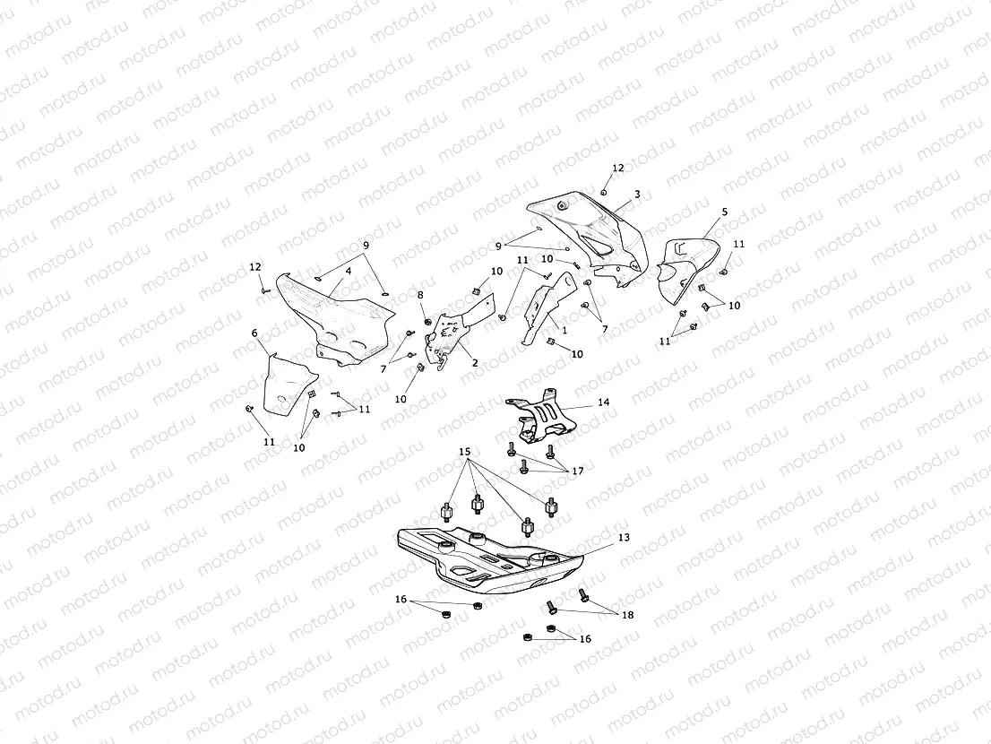 Fairings & Sumpguard