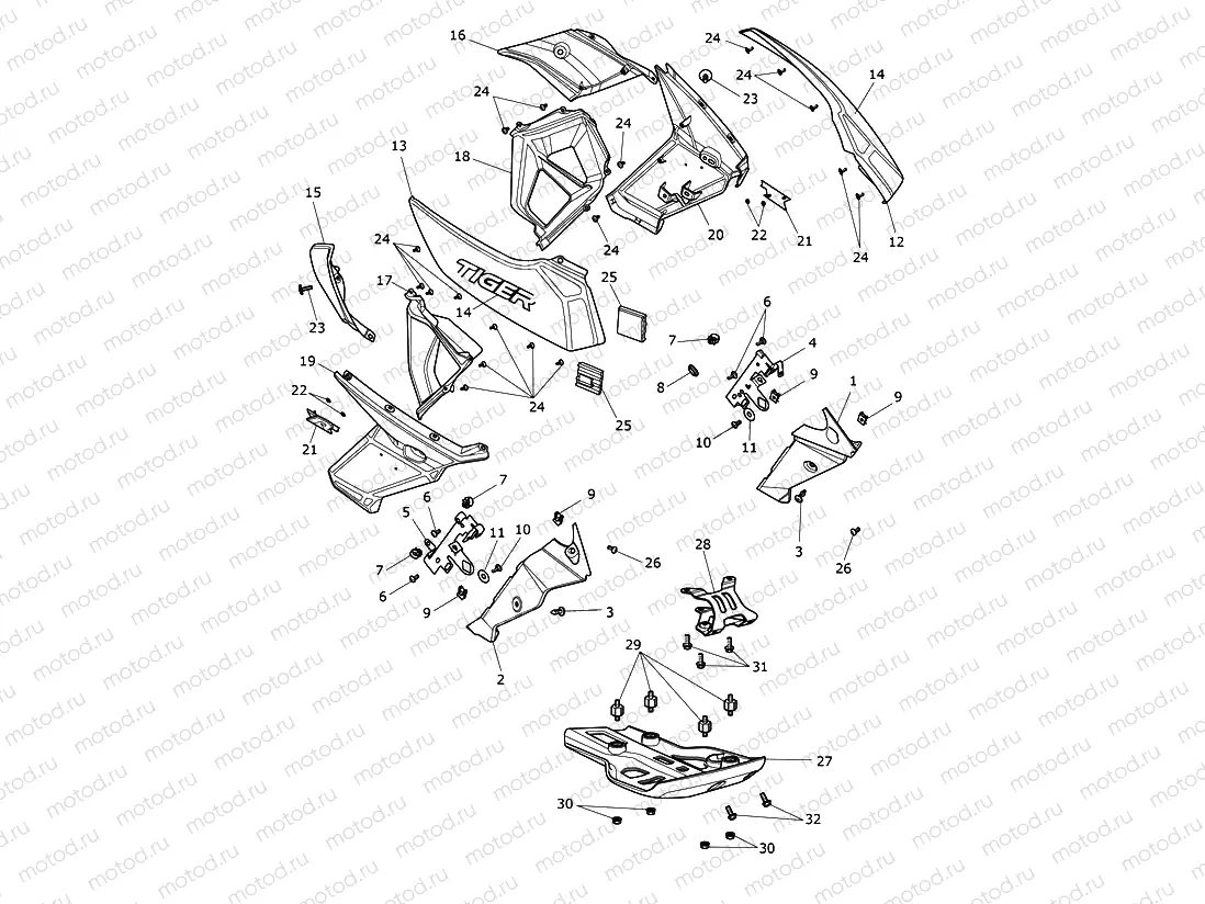 Fairings & Sumpguard