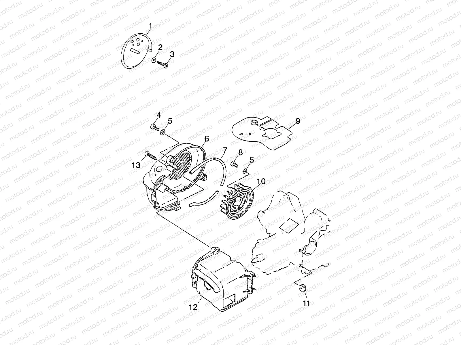 FAN COVER - A03EA05CA/CB (4964326432A005) | FAN COVER - A03EA05CA/CB (4964326432A005)