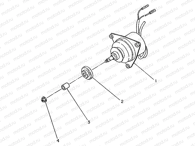 FAN MOTOR 250 2X4 - Update (4919781978041A) | FAN MOTOR 250 2X4 - Update (4919781978041A)