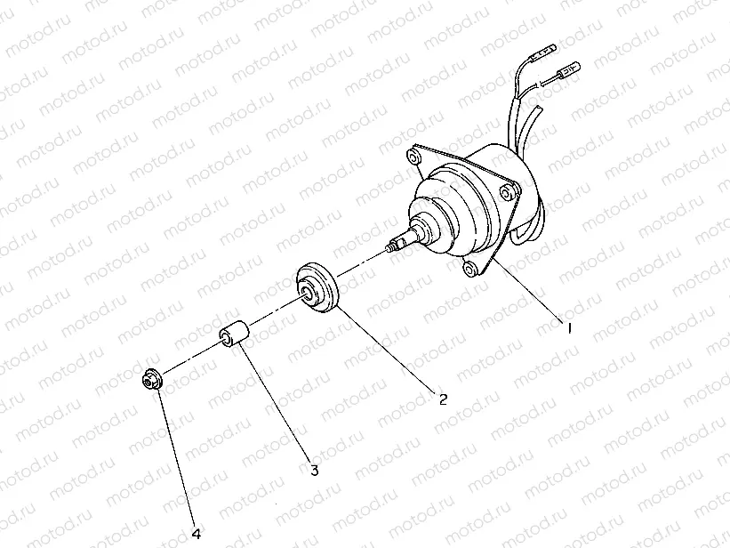FAN MOTOR 350 2X4 - Update (4919821982043A) | FAN MOTOR 350 2X4 - Update (4919821982043A)