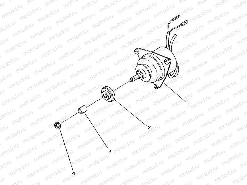 FAN MOTOR 350 4X4 / W928139 (4922832283045A) | FAN MOTOR 350 4X4 / W928139 (4922832283045A)