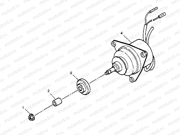 FAN MOTOR Sportsman 4x4 W948040 (4926842684D006) | FAN MOTOR Sportsman 4x4 W948040 (4926842684D006)