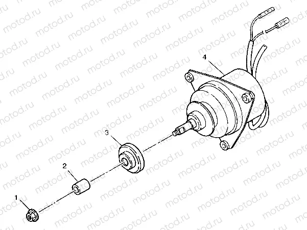 FAN MOTOR SWEDISH 4x4 400L S948140 (4926912691D007) | FAN MOTOR SWEDISH 4x4 400L S948140 (4926912691D007)