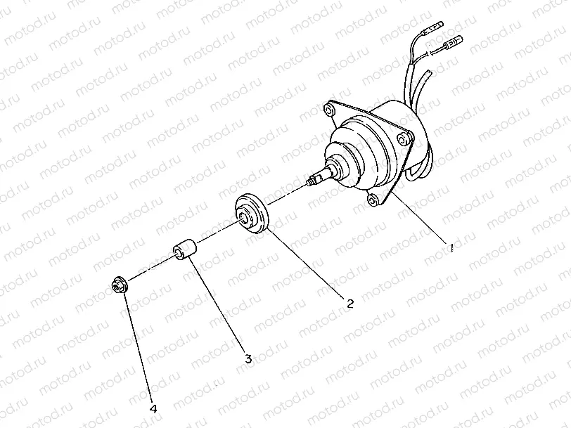 FAN MOTOR Trail Boss - Update (4919771977041A) | FAN MOTOR Trail Boss - Update (4919771977041A)