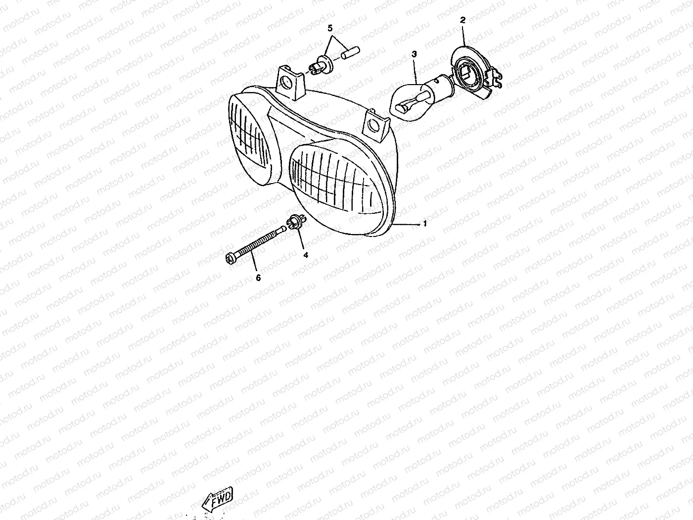 FARO DELANTERO