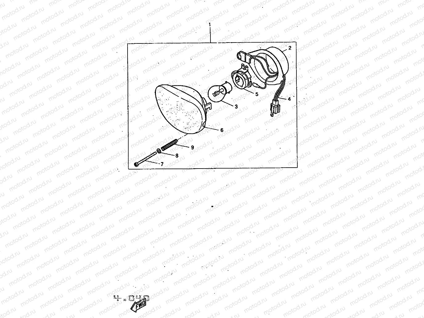 FARO DELANTERO