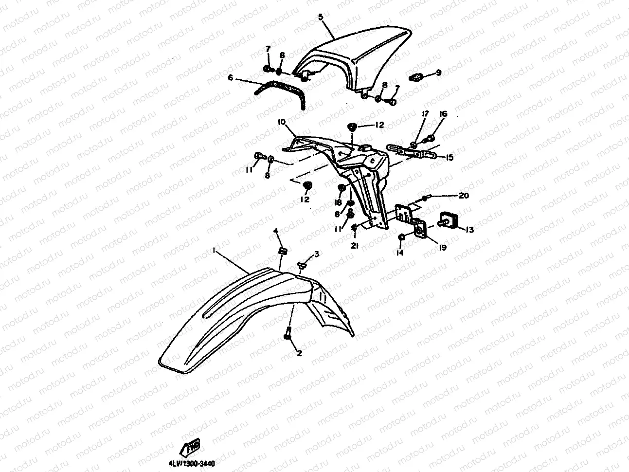 FENDER FOR EUR(4LW1)