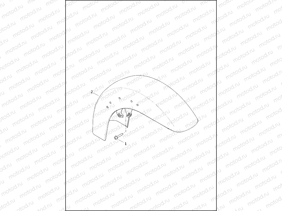 FENDER, FRONT
